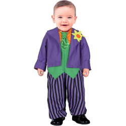 COSTUME BUFFONE PAZZO JOKER...