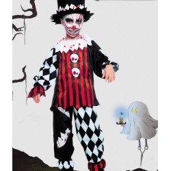 COSTUME HORROR CLOWN TAGLIA...