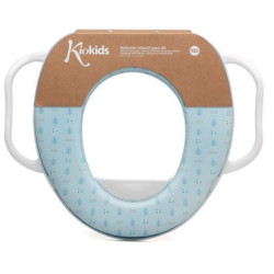 RIDUTTORE WC BLU CON MANIGLIE