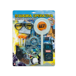 SET POLIZIA CON PALETTA...