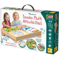 MONTESSORI LEGNO TAVOLO...