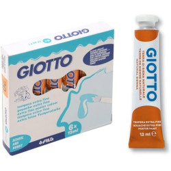 TUBO TEMPERA GIOTTO 12 ML...