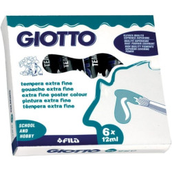 TUBO TEMPERA GIOTTO 12 ML...