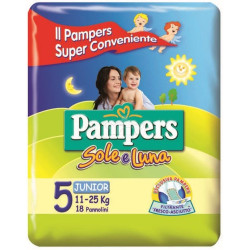 PANNOLINI  SOLE E LUNA TG 5...